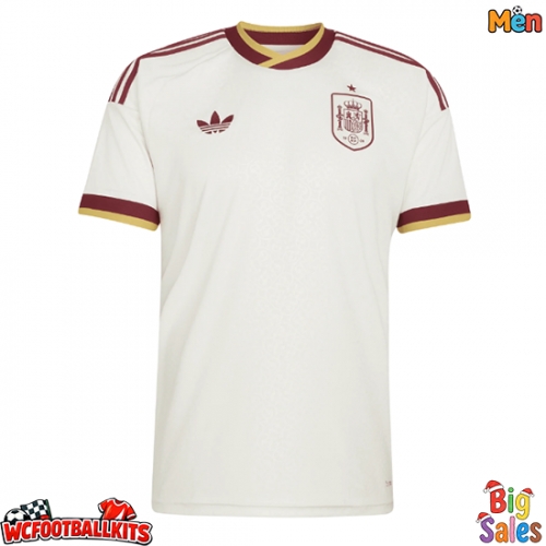 Spain Replica Away Stadium Shirt World Cup 2026 Short Sleeve